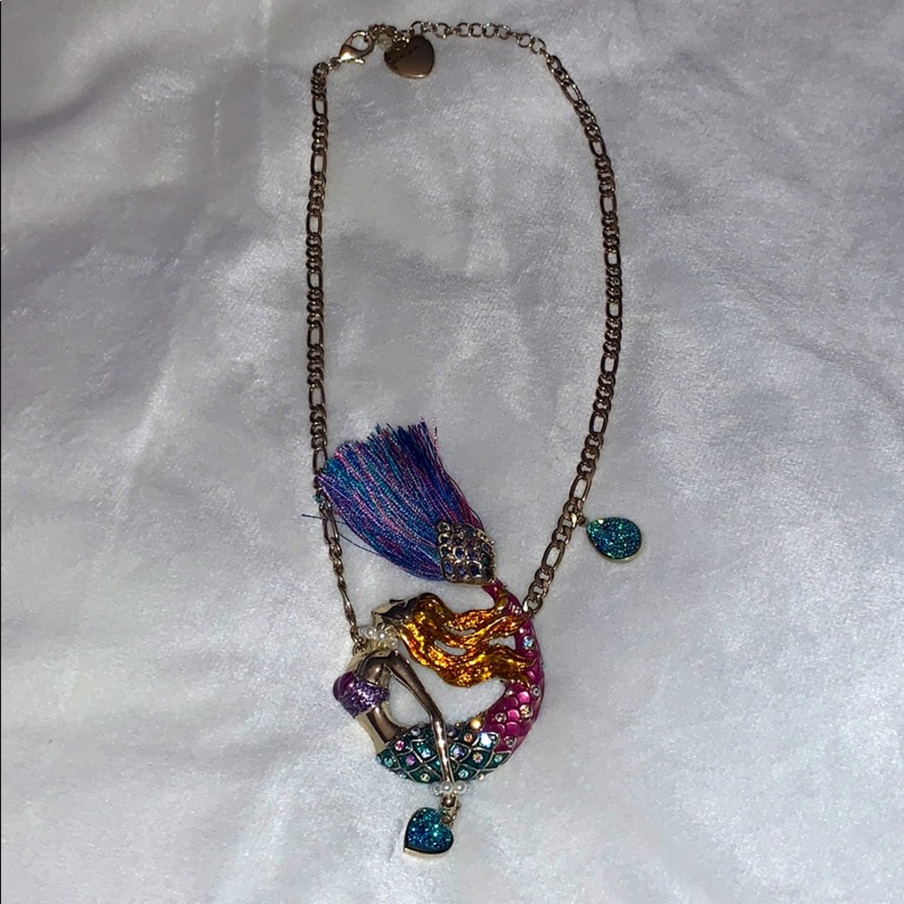 Betsey Johnson Mermaid Necklace